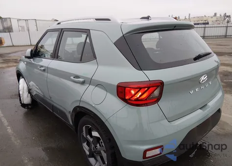 2025 Hyundai Venue Sel из США, поврежденный, VIN KMHRC8A33SU402978